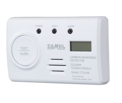 Przejdź do produktu ZAMEL Czujnik tlenku węgla bateryjny CTW-06
