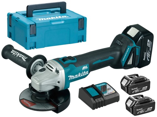 Przejdź do produktu MAKITA SZLIFIERKA KĄTOWA  18V DGA 504RT3J
